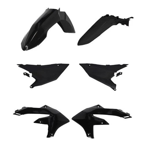 Acerbis Plastics Kit Black #2988240001 for Yamaha YZ450F 2026