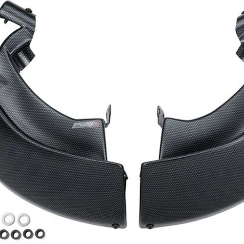 Puig Brake Cooler Kit Carbon Fiber Look 22405C for Suzuki GSX-R1000 2017-2025