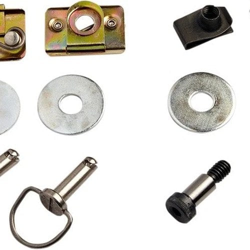 Cycle Visions Secure Fit HD Bag Fastener 2 Bolt Kit w/ Receptacles/Bungs CV7293
