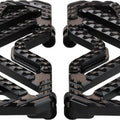 Flo Motorsports Savage Floorboards Black #V-800V5BLK Harley Davidson