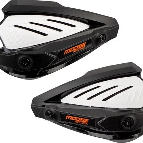 Moose Voyager Handguards White/Black #299525 for Yamaha Super Tenere