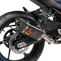 Akrapovic Slip-On Muffler Carbon Fiber #S-CF4SO1-APC Cfmoto 450NK 2024-2025