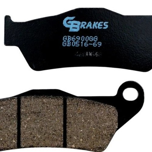 GBrakes Semi-Metallic Brake Pads #GB0516-69