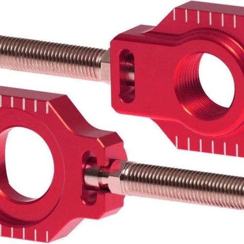 Rfx Axle Blocks Rear Red #FXAB 50600 99RD Gas EC 250/EC 450/MC 125/MC 250