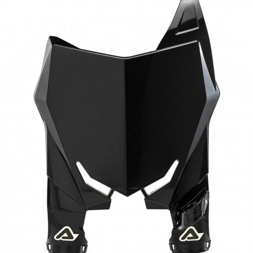 Acerbis Front Number Plate Black #2988210001 for Suzuki RM-Z450/RM-Z250