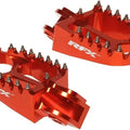 Rfx Pro Aluminum Footpegs Orange #FXFR 50400 99OR KTM/Husqvarna/Gas