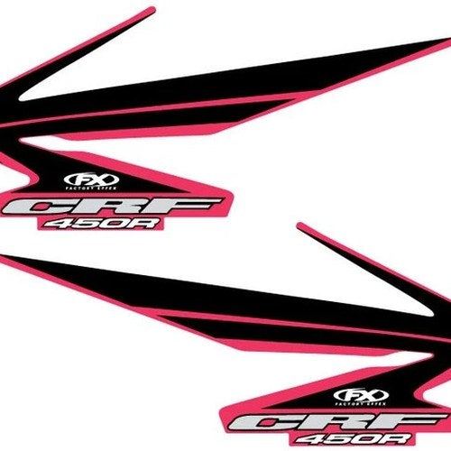 Factory Effex Original Shroud Graphics 2007 Red 10-05334 Honda CRF450R 2005-2008