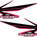 Factory Effex Original Shroud Graphics 2007 Red 10-05334 Honda CRF450R 2005-2008