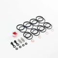 Brake Caliper Repair Seal Kit for 2003-2007 Yamaha Vmx 1200 V Max VMX1200 Front