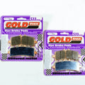 Brake Pad Racing Front GoldFren S33-258 Ebc Equiv FA447HH 2 Pair