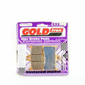 Brake Pads Racing Ceramic Carbon Goldfren S33-070 (EBC FA168 FA252 FA380)