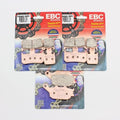 Ebc HH Sintered Brake Pad Set for 2007-2014 Yamaha YZF-R1 (6 Caliper) Front Rear