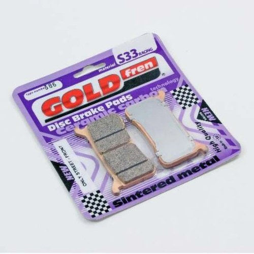 Brake Pads Racing Ceramic Carbon Goldfren S33-386 (EBC FA700HH)