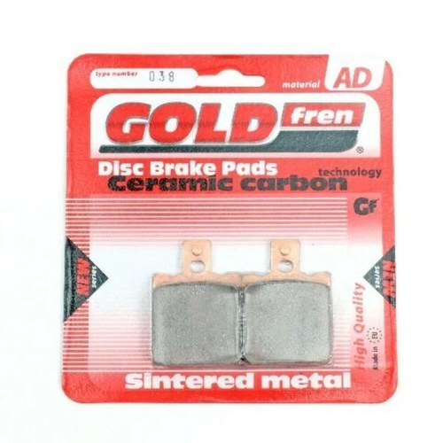 Brake Pads Sintered Goldfren AD-038 (EBC Equivalent FA47HH)