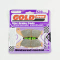 Brake Pads Racing Ceramic Carbon Goldfren S33-041 (EBC FA185)