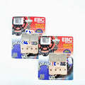 Ebc Sintered Brake Pad Set - 2 Pair FA347HHx2