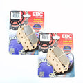 Ebc Sintered Brake Pad Set for both Front Calipers FA142HH - 2 Pair