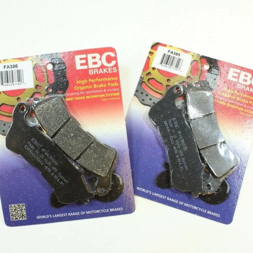 Ebc Organic Brake Pad Set - 2 Pair FA388x2