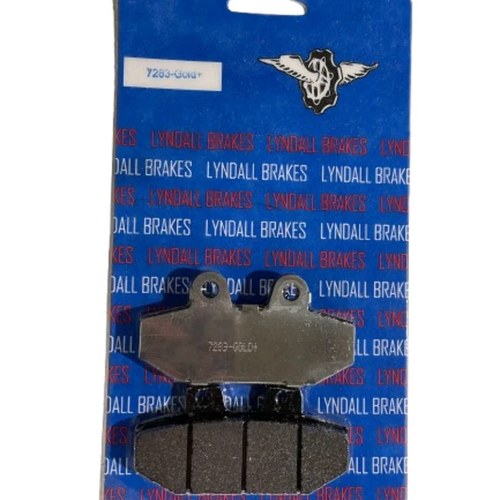 Lyndall Brakes Gold Plus Racing Brake Pads Rear 7283-G Harley Davidson