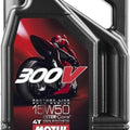 Motul 300V 15W50 100% Synthetic Motor Oil - 4 Liter 104129