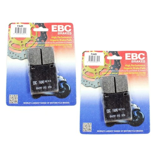 Ebc Organic Brake Pad Set - 2 Pair FA45x2