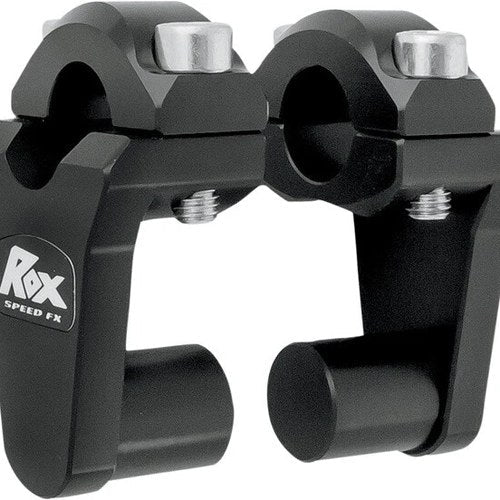 Rox Speed FX Pivoting Risers For 7/8" Handlebar 2" Black