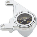 Arlen Ness Radius Oil Pressure Gauge Kit Chrome 15-658 Harley Twin Cam