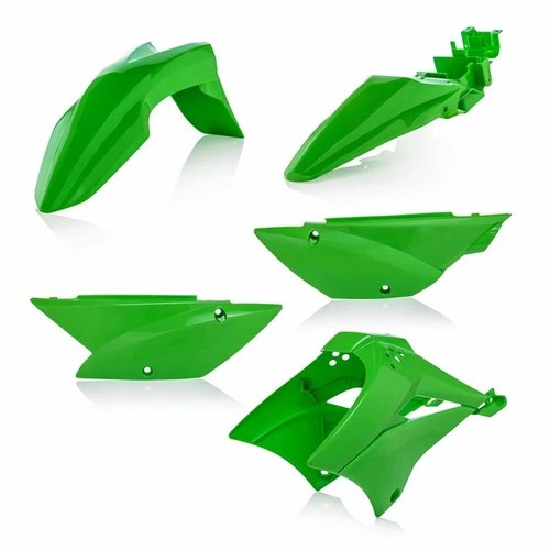 Acerbis Plastics Kit Green #2780500006 for Kawasaki KLX110L/KLX110 2010-2020