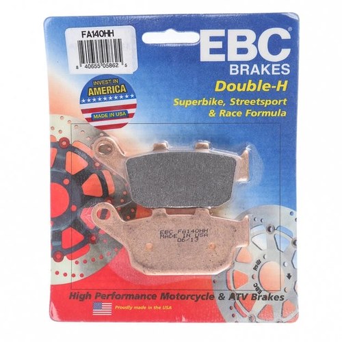 Ebc HH Brake Pads Rear #FA140HH for Buell/Honda/Triumph/Yamaha/Kawasaki