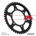 JT 530 Steel Rear Sprocket 47T Black for Yamaha YZF-R1 2009-2014