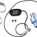 Trail Tech Surface Mount Temperature Meter with Water Hose Sensor Black 22.00mm
