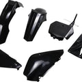 UFO Restyled Complete Plastics Kit Black #SUKIT405K001 for Suzuki RM85/RM85L