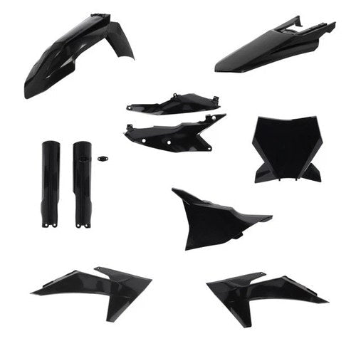 Acerbis Full Plastics Kit Black #2986510001 KTM
