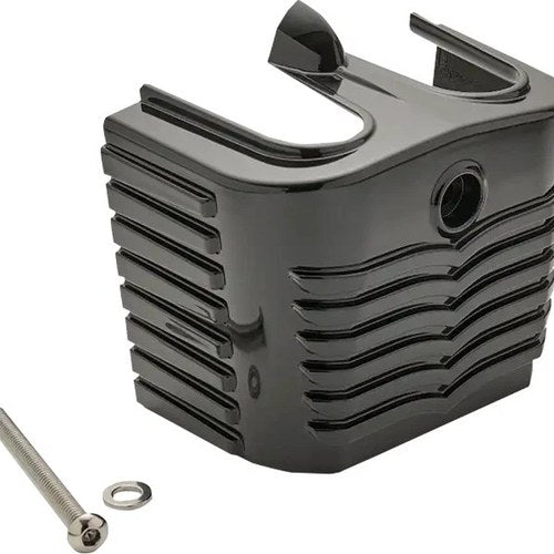 Ciro Coil Cover Gloss Black #73101 Harley Davidson Road Glide/Street Glide
