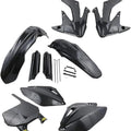 Cycra Powerflow Plastics Kit Black Fits Honda CRF250R 2006-2007 #1CYC-9300-12