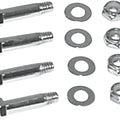 Colony Floorboard Hinge Bolt Kit Front Chrome #2125-12 Harley Davidson