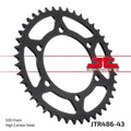 JT Steel Rear Sprocket 520 43T #JTR486.43 for Kawasaki Ninja 250R/Eliminator 250