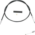 Drag Specialties Black Vinyl Throttle Cable 48" Black #211720 Harley Davidson