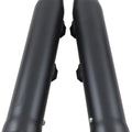 Cobra 3" Neighbor Hater Slip-On Mufflers Black #6086RB Harley Davidson Sportster