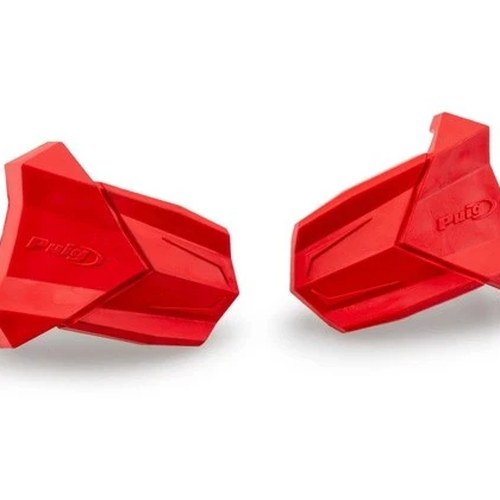 Puig Replacement Rubber Inserts for Puig R19 Frame Sliders Red