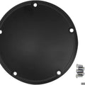 DS Domed Derby Cover Flat Black Harley Davidson 145460