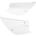 UFO Side Panels White KA03714047 for Kawasaki KX85/KX80