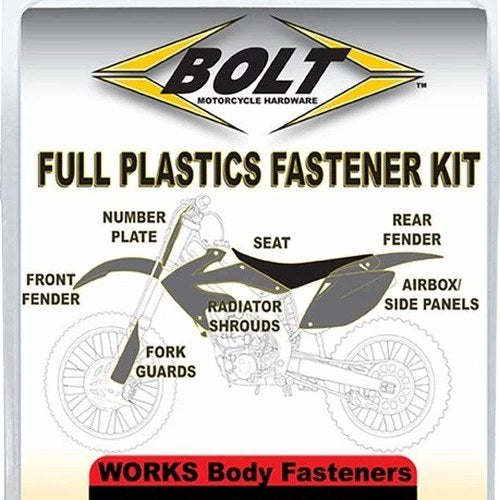 Bolt Full Body Work Fastener/Bolt Kit #HON-CRF110W for Honda CRF110F 2013-2022