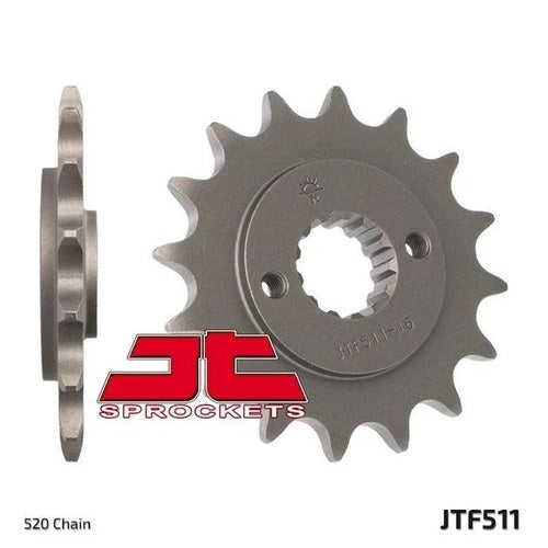 JT Front Sprocket 16T #JTF511.16 Kawasaki KLR650/KLX650C/KLX650R