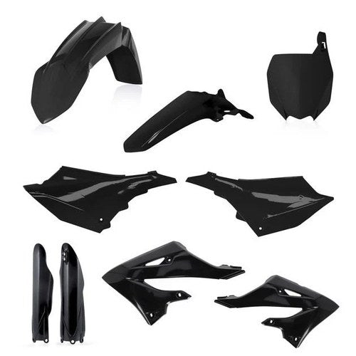Acerbis Full Plastics Kit Black fits Yamaha YZ250 2-Stroke/YZ125 2022-2025