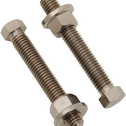 Works Connection Titanium Axle Adjuster Bolts 8mm #70-630