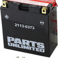 Parts Unlimited Agm Maintenance Free Battery 12V YT14B-BS #YT14B-BS