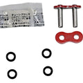 RK 530 Zxw Premium High Performance XW-Seal Chain Rivet Master Link Red