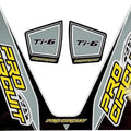 Pro Circuit Ti-6 Exhaust Decal Gray