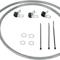 DS Braided Brake Line Kit Front Harley FLST/FLSTC/FLSTCI/FLSTF/FLSTFI/FLSTI
